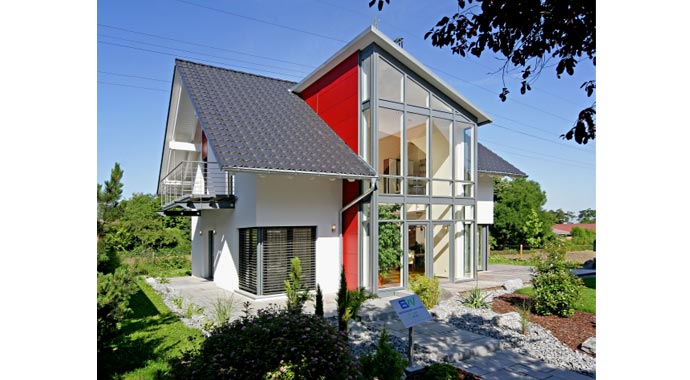 Bittermann & Weiss Musterhaus Fellbach Außenansicht