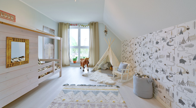 Musterhaus Brüssel Kinderzimmer