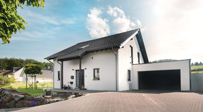 Außenansicht Kundenhaus Amika von Fingerhut Haus