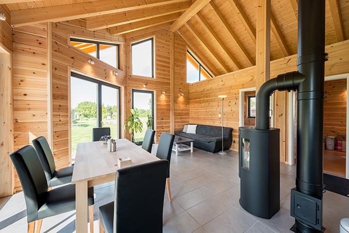 Musterhaus Wismarbucht Wohnbereich