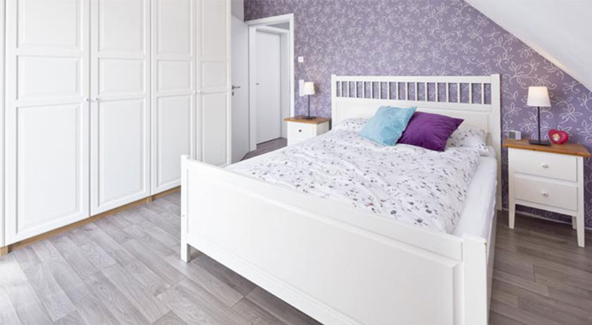 Heinz von Heiden Einfamilienhaus M 52 Schlafzimmer