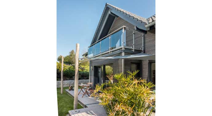 Außenansicht Kundenhaus Elfenberg von SchwörerHaus