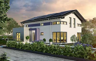 Okal Musterhaus Berlin Werder Aussenansicht