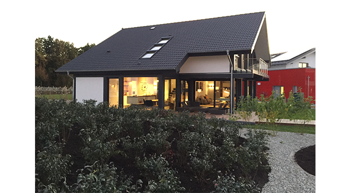 Meisterstück-Haus Musterhaus Günzburg Außenansicht
