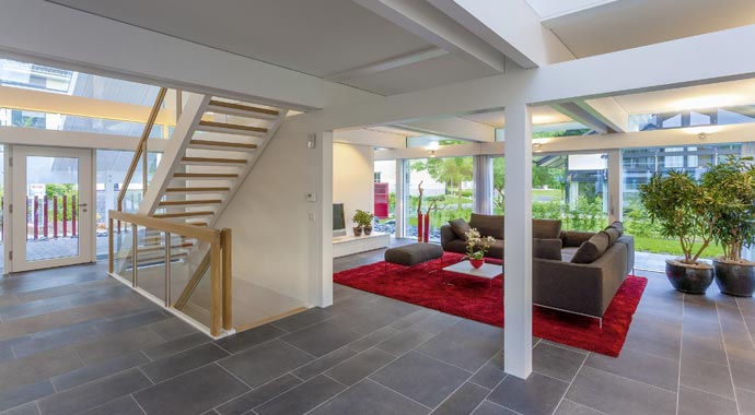 Huf Haus Art 4 Wohnbereich