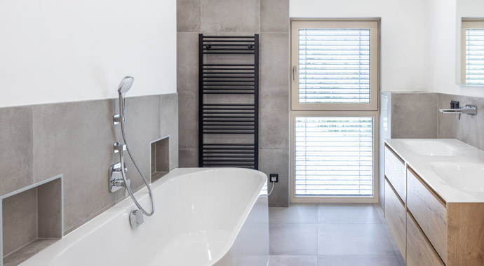 Badezimmer Square von Griffnerhaus