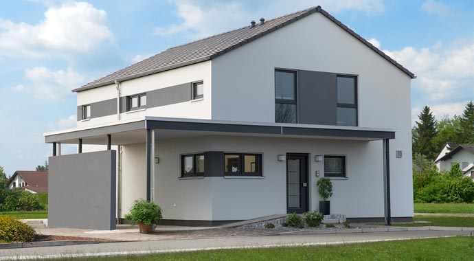 FingerHaus Medley 3.0 Musterhaus Werder Außenansicht