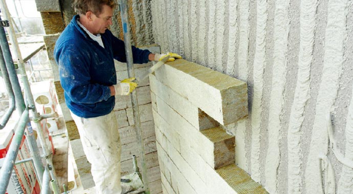 Nichtbrennbare Steinwolle-Lamelle Speedrock II von Rockwool Nichtbrennbare Steinwolle-Lamelle Speedrock II von Rockwool