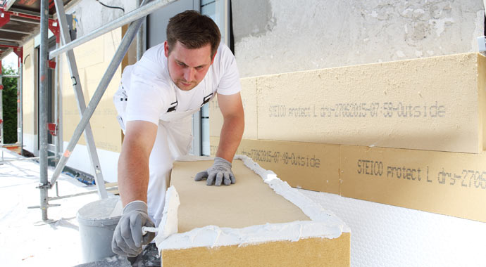 Wärmedämmverbundsystem von Steico Wärmedämmverbundsystem von Steico