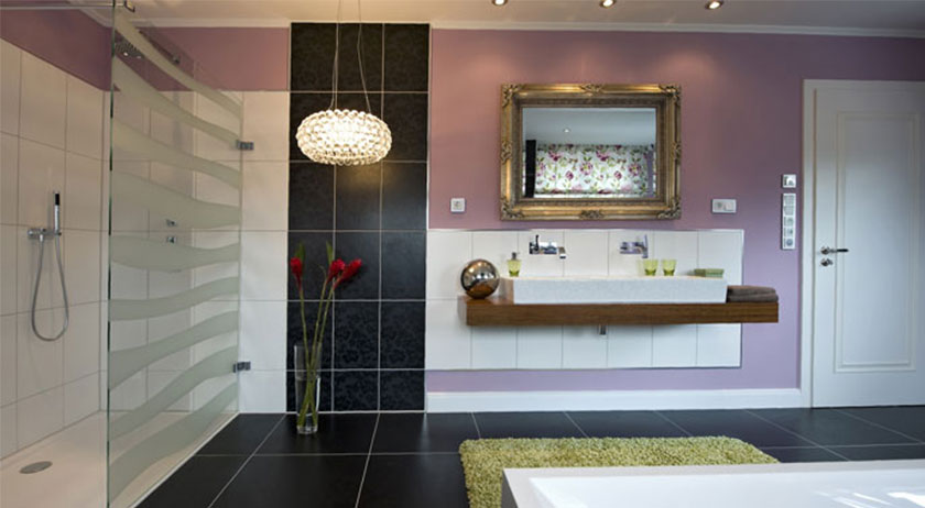 Heinz von Heiden:  „Villa Falkensee“ Arcus WD.500 Badezimmer