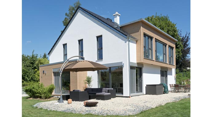 Regnauer Hausbau, Haus Döhlau, Außenansicht