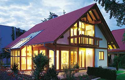 Beilharz Musterhauspark Klassik 116 Außenansicht