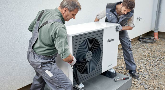 Luft-Wasser-Wärmepumpe aroTHERM plus von Vaillant Luft-Wasser-Wärmepumpe aroTHERM plus von Vaillant