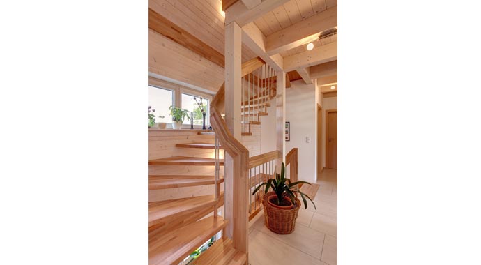 Sonnleitner Kundenhaus Frankenberger Treppenhaus