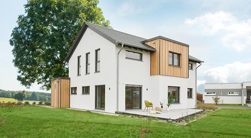 Musterhaus Günzburg Außenansicht