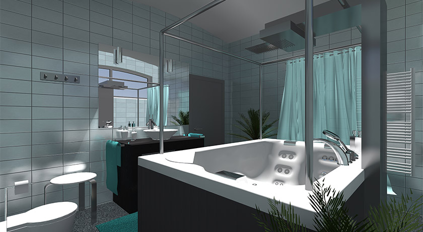 GECCI Comfort 310 Badezimmer