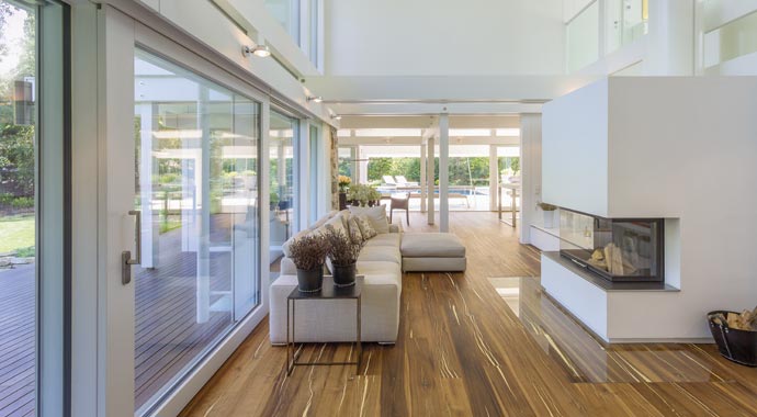 HUF Haus ART 6 Wohnbereich