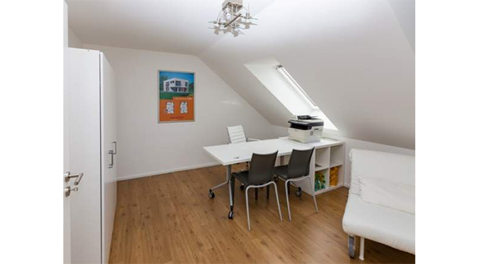 Heinz von Heiden Musterhaus Sennfeld Arbeitszimmer