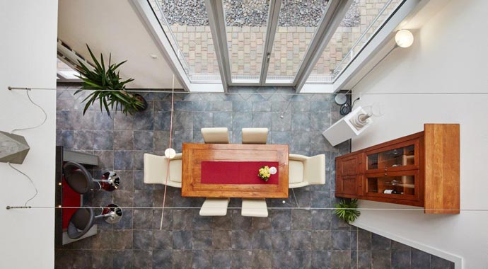 Gussek Haus Musterhaus Evita Essbereich