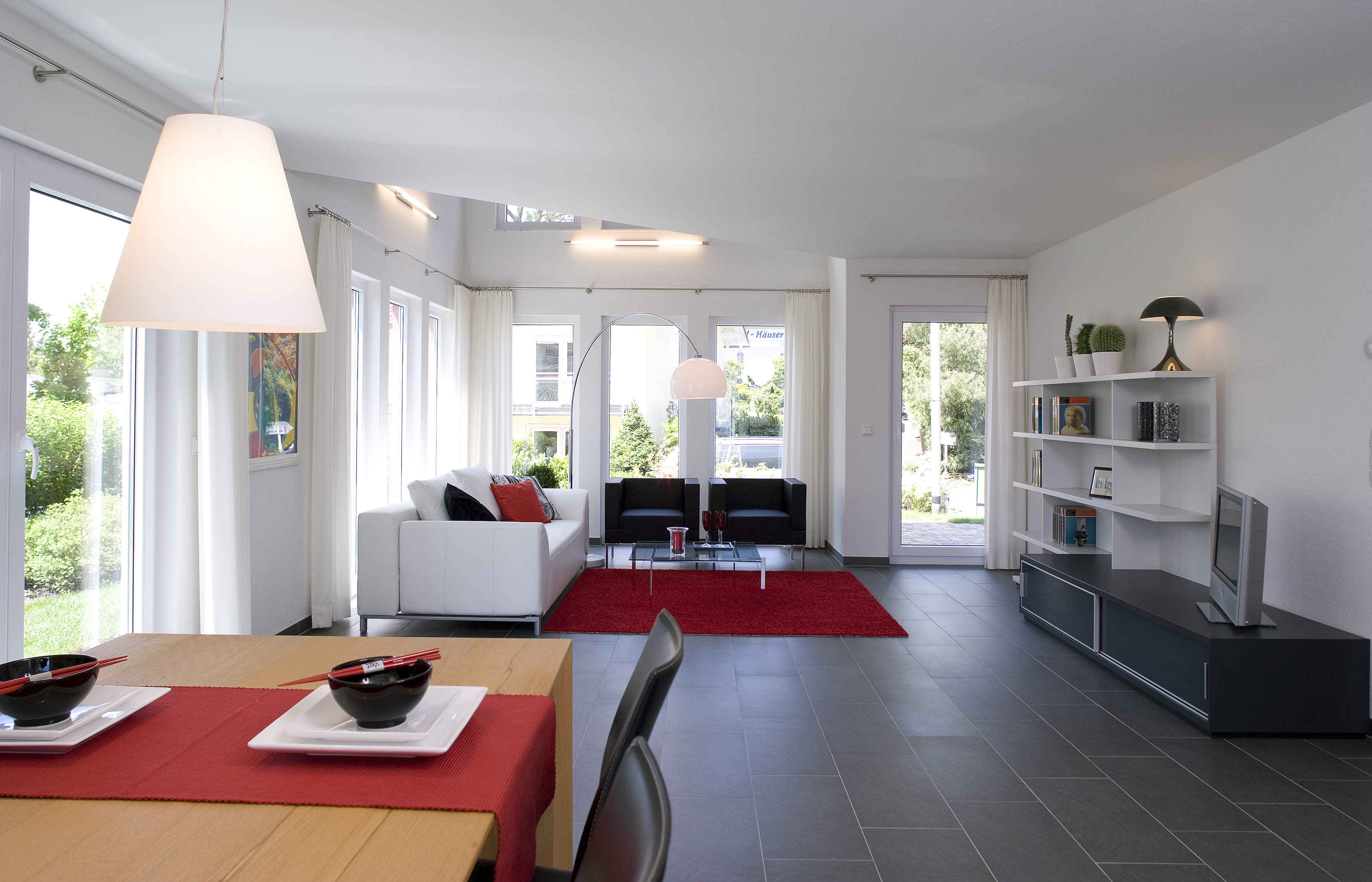 Bodenseehaus Musterhaus Villingen-Schwennigen Wohnbereich