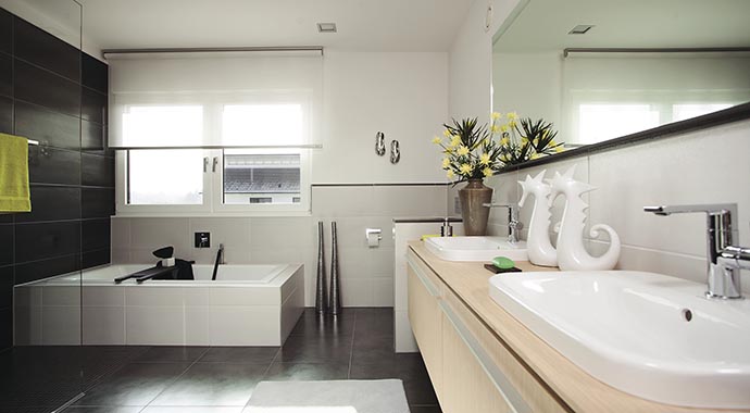 WeberHaus Ausstellungshaus Wenden-Hünsborn Badezimmer