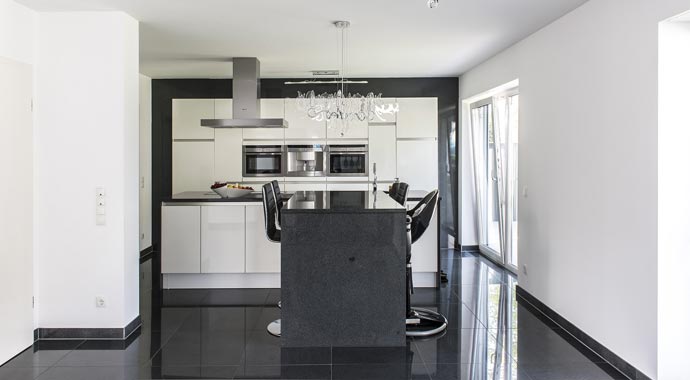 Ytong Bausatzhaus Kundenhaus Flender Küche