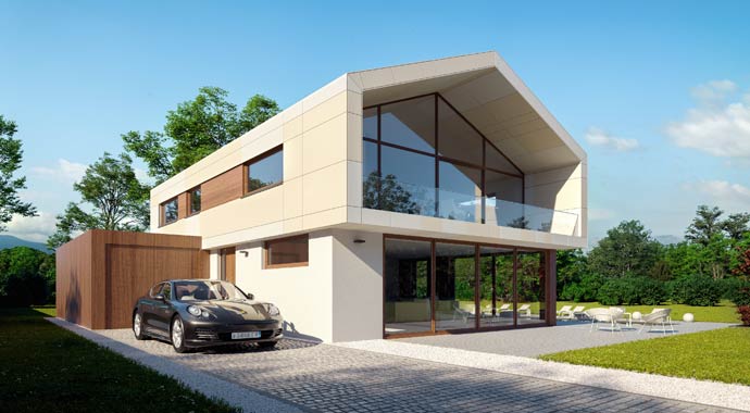 Außenansicht Jubiläumshaus Baumeister-Haus Außenansicht Jubiläumshaus Baumeister-Haus