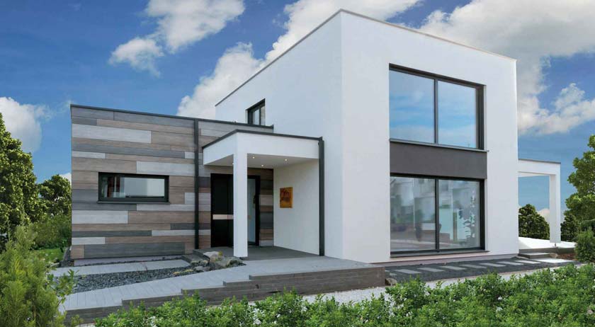 Albert-Haus Musterhaus Mannheim Außenansicht