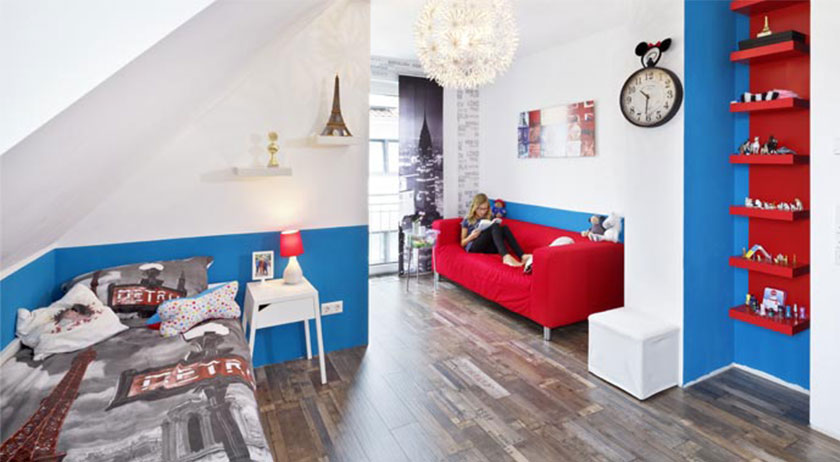 Heinz von Heiden Einfamilienhaus M 52 Kinderzimmer