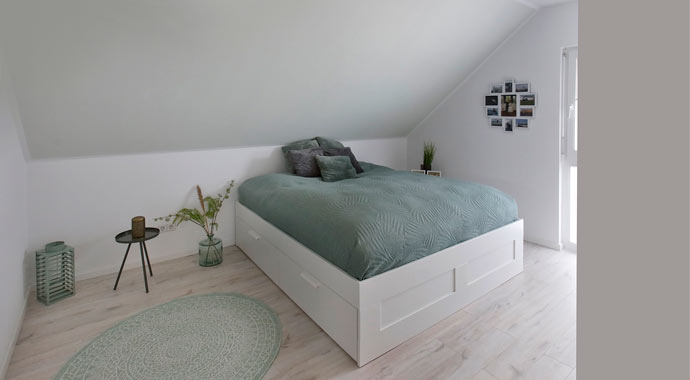 Schlafzimmer Point 130 von Dan-Wood House