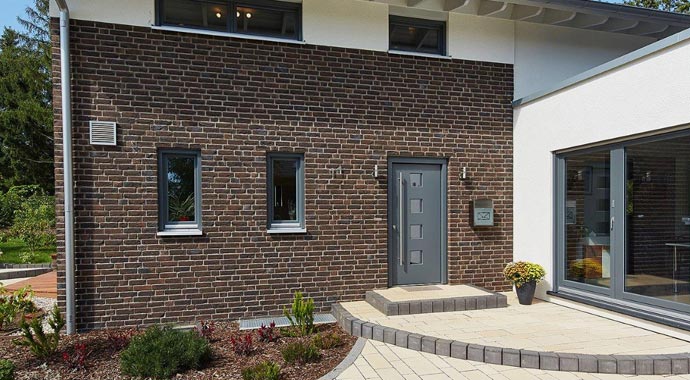 Gussek Haus Musterhaus Melanie Hauseingang