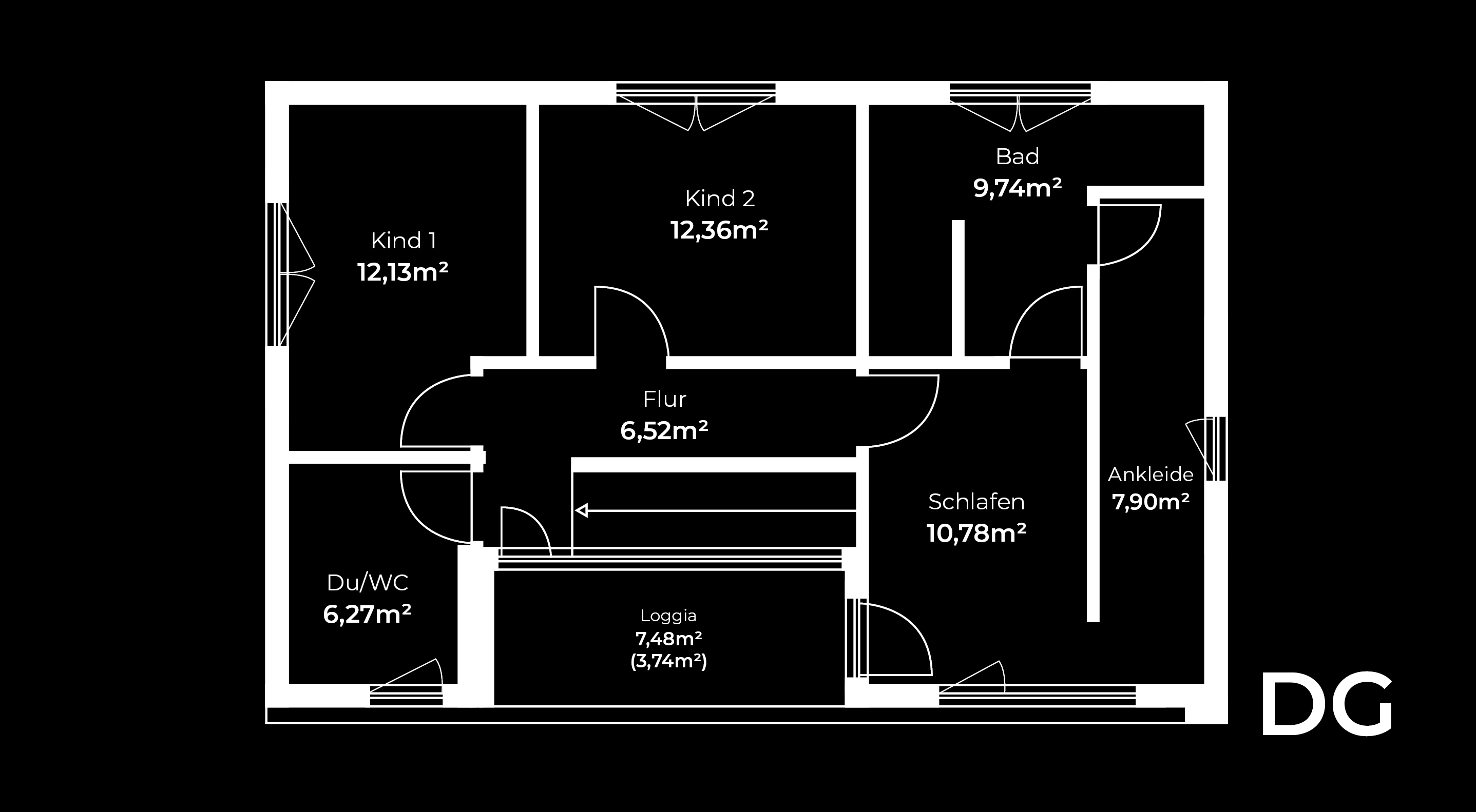 Grundriss Dachgeschoss Aichtal von Keitel Haus