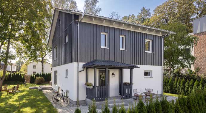 Außenansicht Kundenhaus Moser von SchwörerHaus