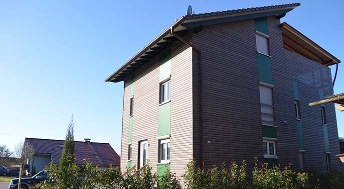 ZimmerMeisterHaus Musterhaus Fabry Außenansicht