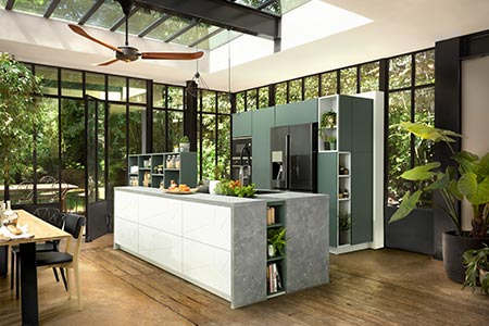 SCHMIDT Küchen Arcos Sencha Rocca Grey