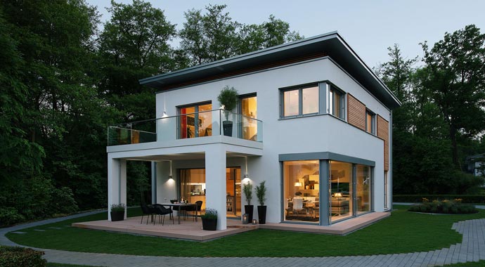 WeberHaus CityLife Haus 700 Außenansicht