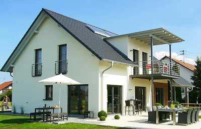 Musterhauser Von Fbw Fertigbau Wochner