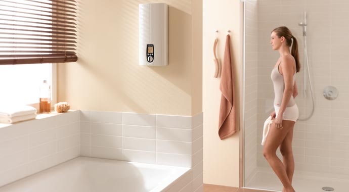 Vollelektronisch geregelter Durchlauferhitzer DHE SL electronic comfort