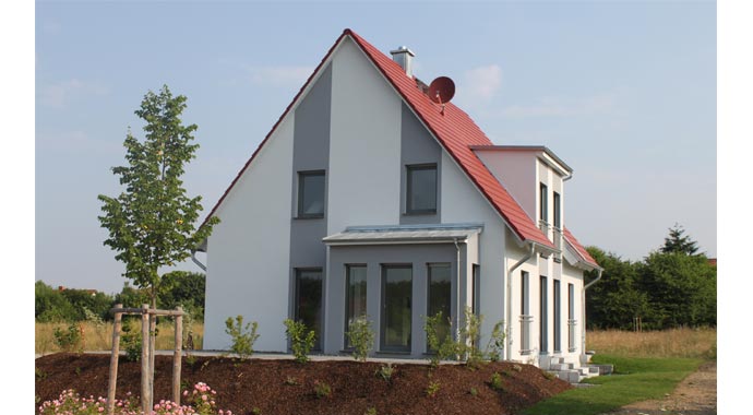 Town & Country Haus Musterhaus Flair 125 Style Außenansicht