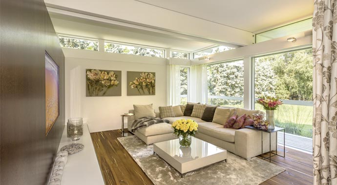 HUF Haus ART 6 Wohnbereich