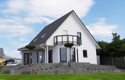 Außenansicht Musterhaus Kassel von STREIF Haus