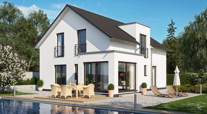 Außenansicht Clou 156 von Rensch-Haus