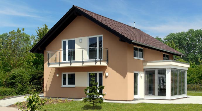 FingerHaus Musterhaus Medley Außenansicht