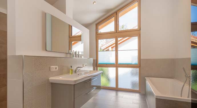 Isartaler Haus Auensee Badezimmer