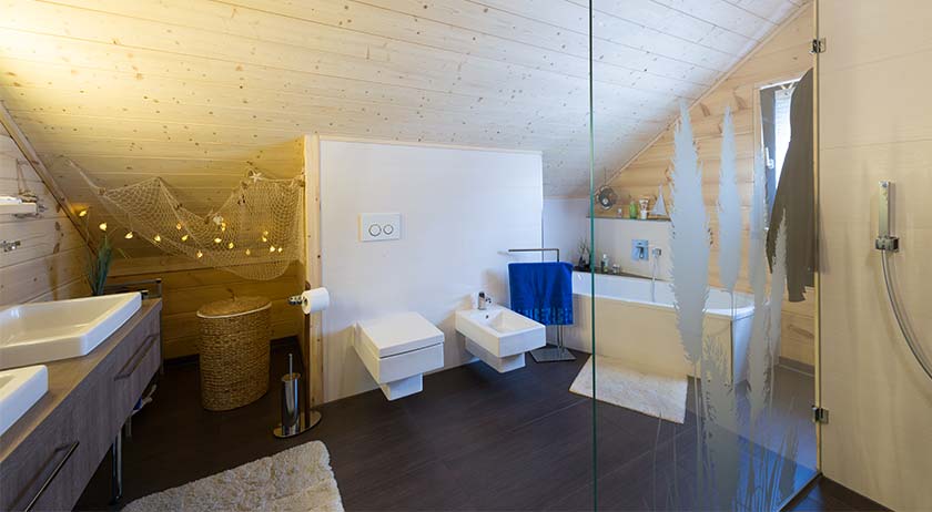 Fullwood Haus auf der Röth Badezimmer