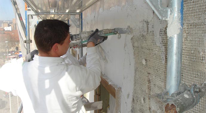 Wärmedämmung mit Haga