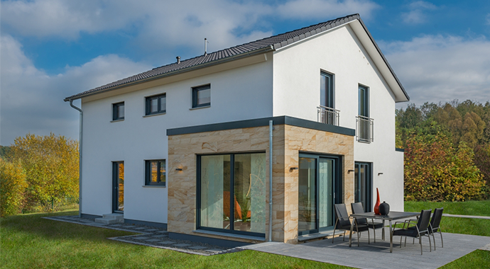 Rensch-Haus Musterhaus Goeteborg Außenansicht