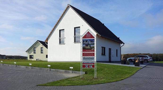 Town & Country Haus Musterhaus Flair 125 Außenansicht