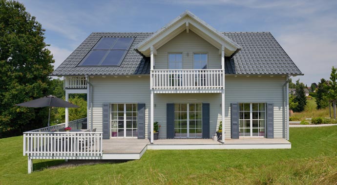 Bau-Fritz Haus Motz Russ Außenansicht