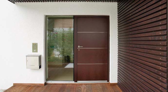 Regnauer Hausbau Musterhaus Vita Cube Fellbach Eingangsbereich